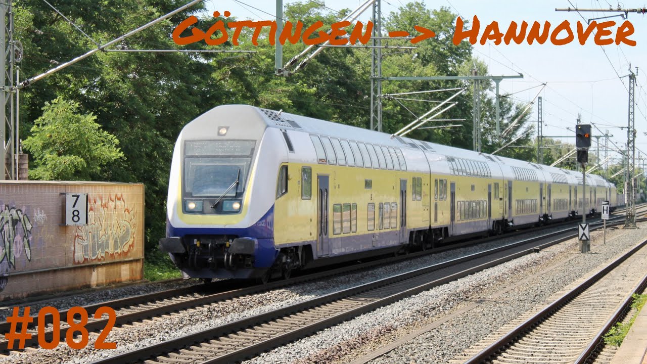 Führerstandsmitfahrt #082 - Bei sonnigem Wetter nach Hannover