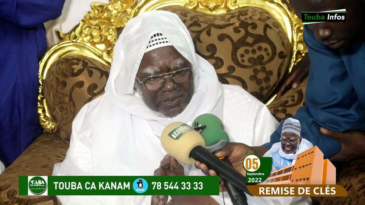 Du Jamais Vu : Le Discours de S.Mountakha MBACKE KGM aux Membres de Touba Ca Kanam