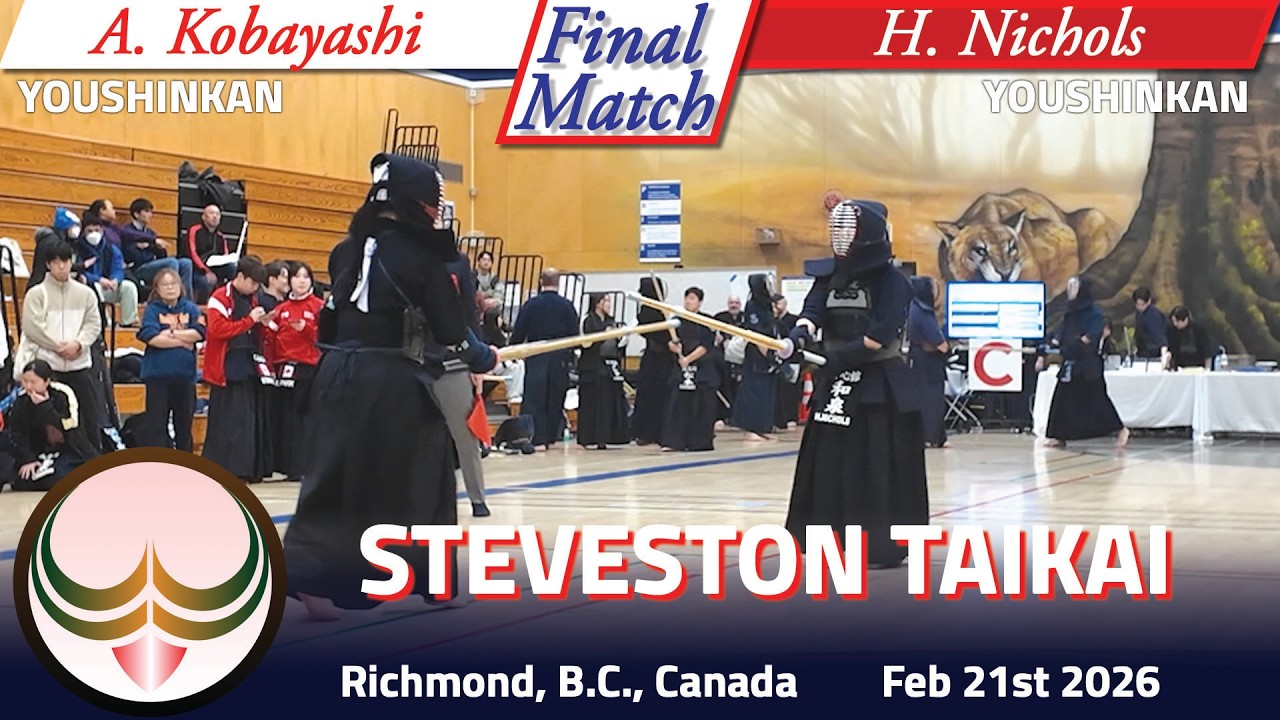 2026 Steveston Taikai: A. KOBAYASHI vs H. NICHOLS Ladies 2 Dan and up Division Final Match