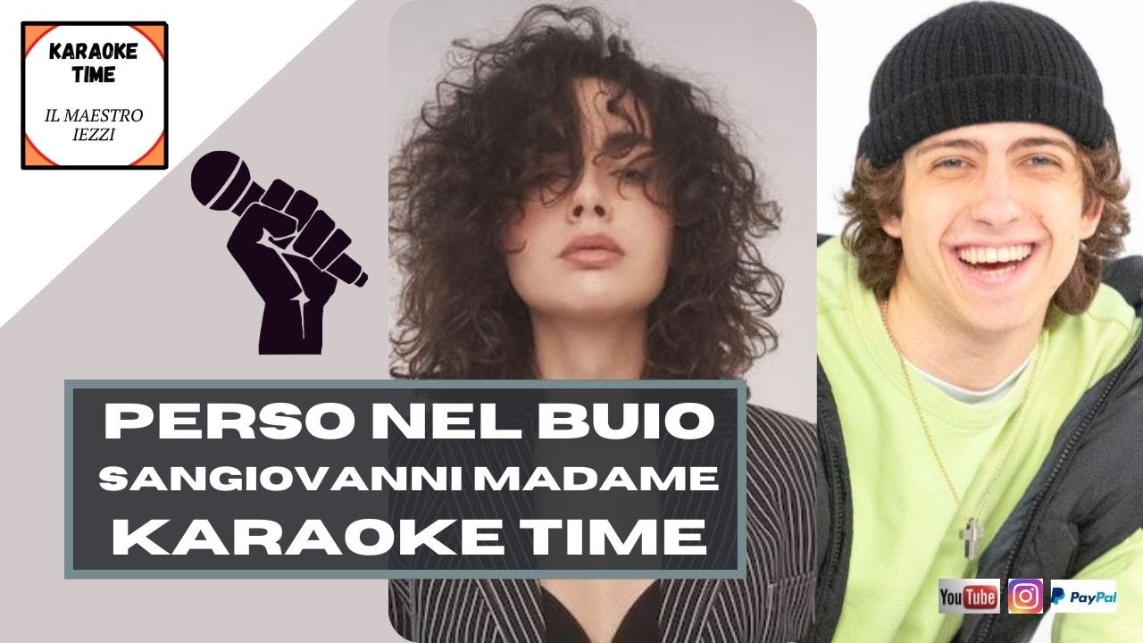 PERSO NEL BUIO-SANGIOVANNI MADAME (Versione Karaoke)- Karaoke Time