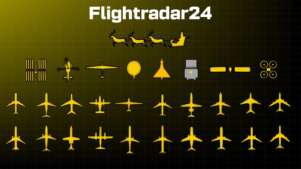 I Found Out Today What These 28 Planes on Flightradar24 Are!
