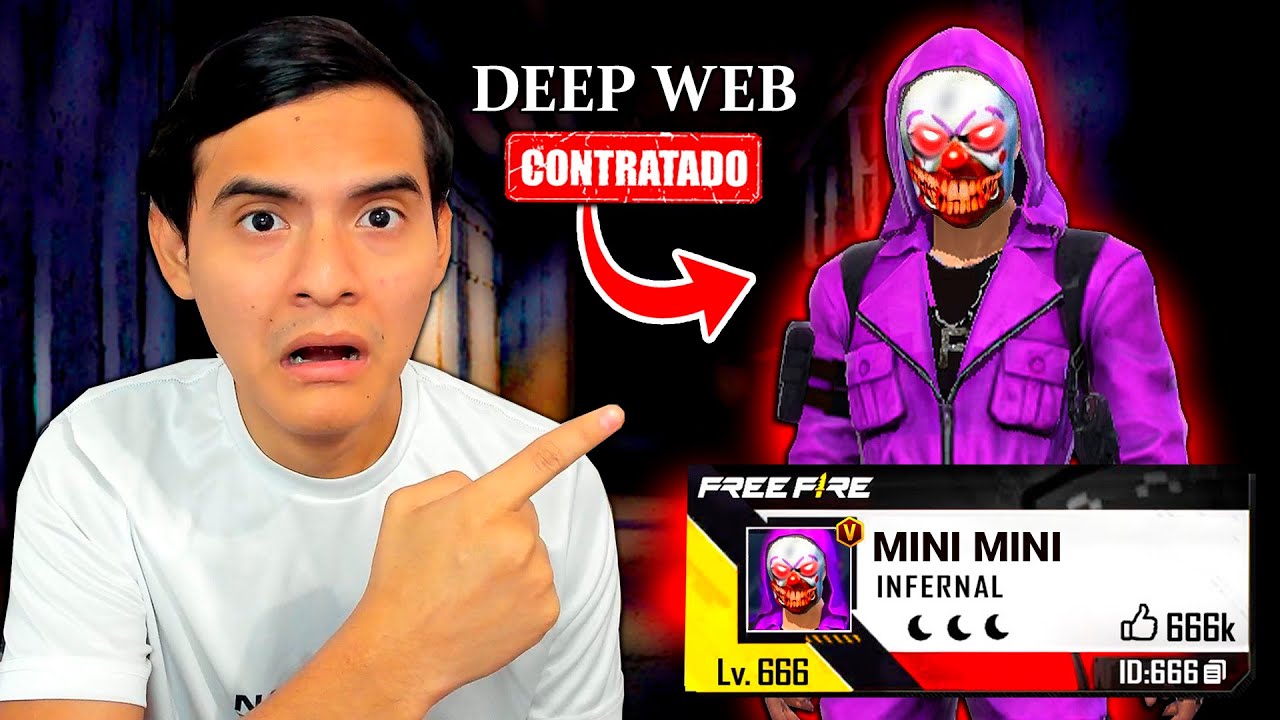 Entro ala DEEP WEB y CONTRATO A MINI MINI 😰 Free Fire