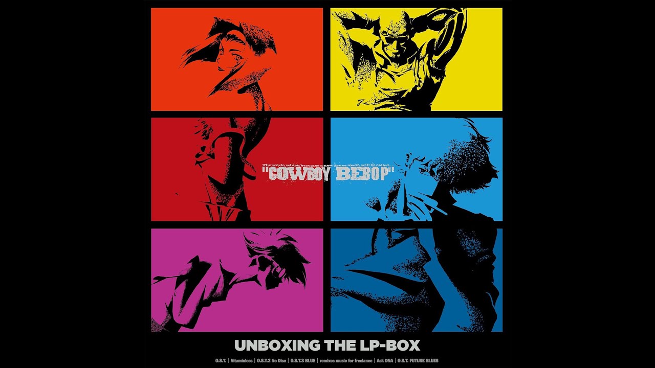 Cowboy Bebop LP-Box Unboxing Video