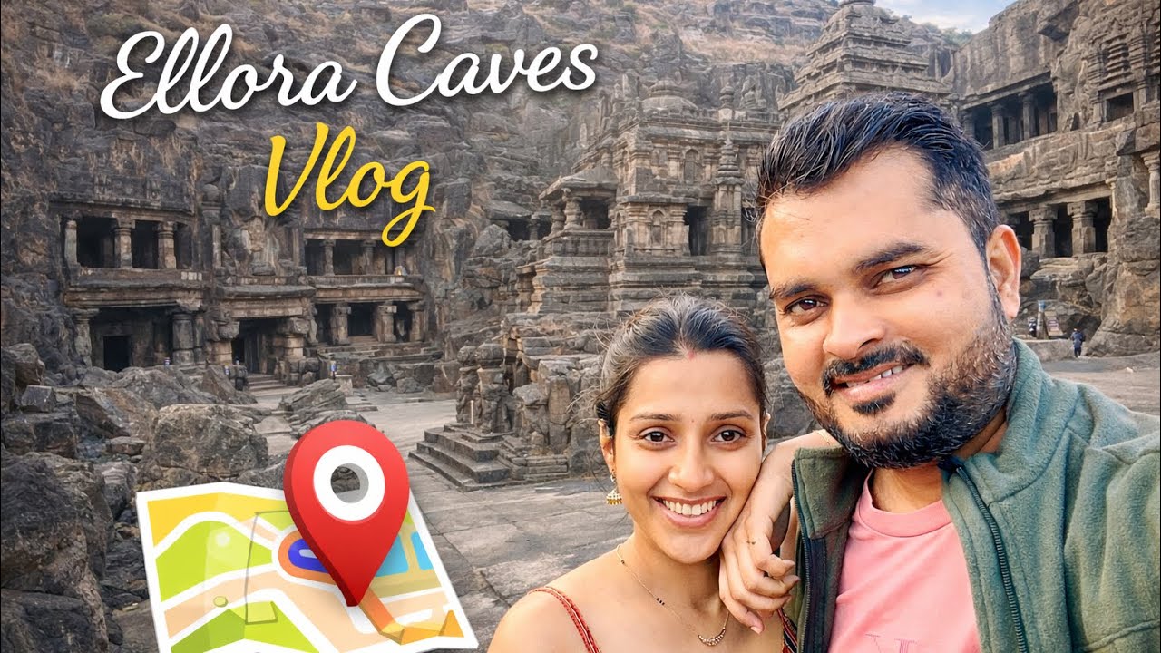 Early Morning at Ellora Caves 😍