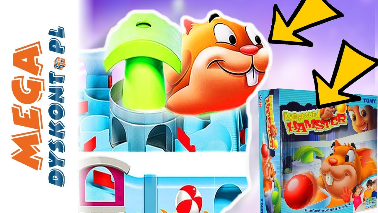 BIEGAJĄCY CHOMIK 🐹 GRA &bull; Challenge 🐹 MegaDyskont Gry