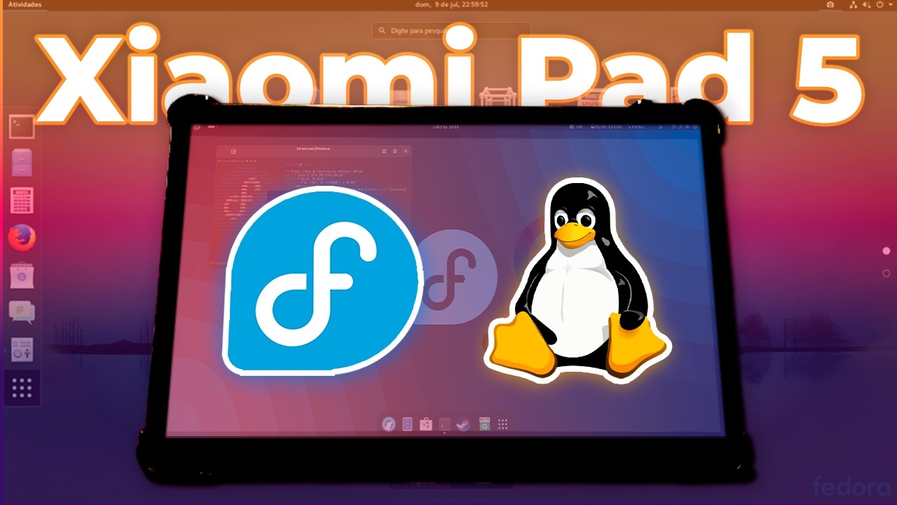 Я УСТАНОВИЛ LINUX (Fedora) на Xiaomi Pad 5 | Софт, игры и бенчмарки