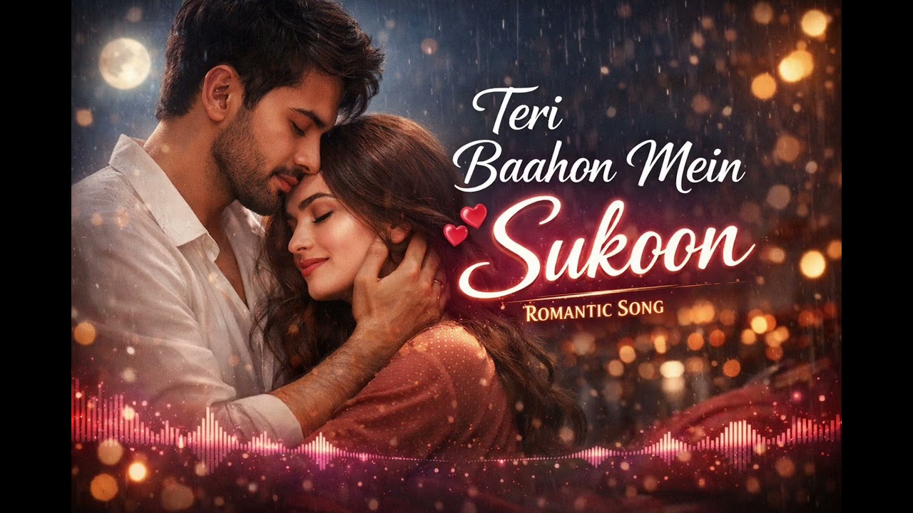 Teri Baahon Mein Sukoon 💕 | Romantic LoFi Song 2026 | Heart Touching Love Song | Hindi Love Track