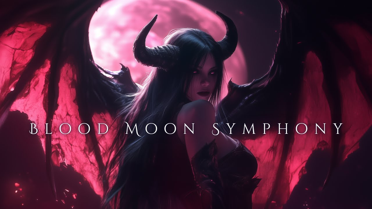 Blood Moon Symphony - Dark Fantasy Music for Deep Relaxation and Sleep