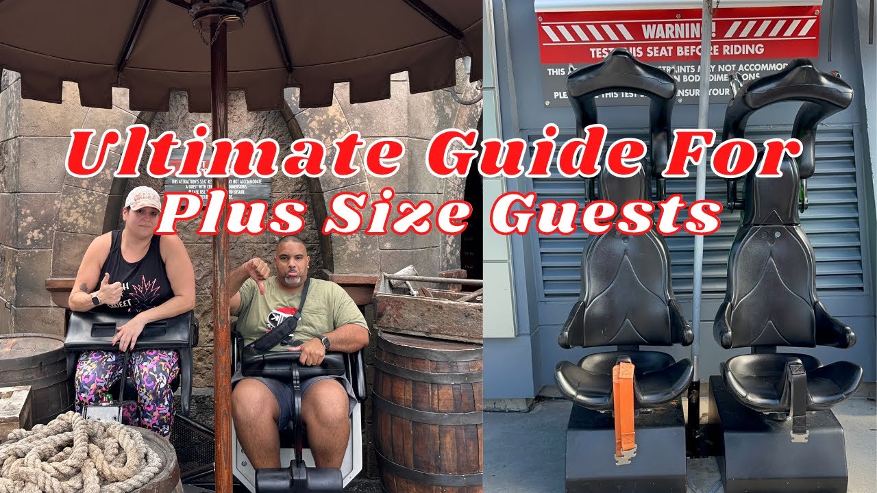 This is the Ultimate Guide for Plus Size Guests visiting Islands of Adventure!