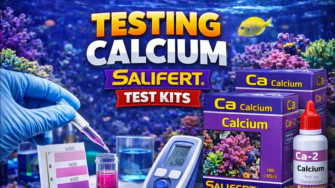 We Test Calcium with Salifert Kits