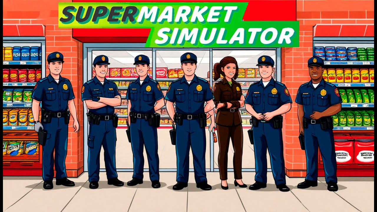 Снова влезла в кредит! Supermarket Simulator
