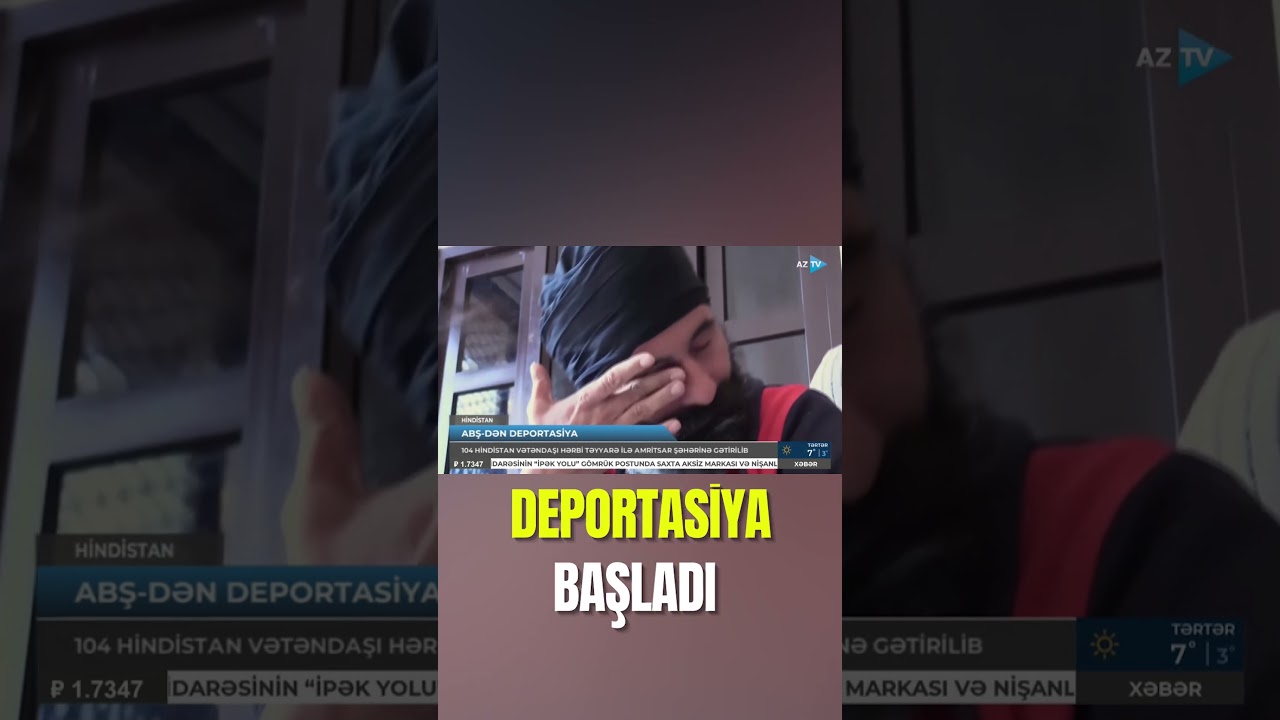 Deportasiya başladı: 10-larla miqrant ABŞ-dən TƏCİLİ &ccedil;ıxarılır