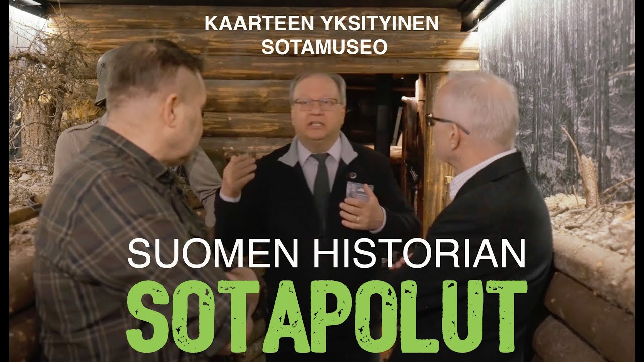 Kaarteen sotamuseo - asiantuntijavieraana MPKL:n toiminnanjohtaja Ari Pakarinen