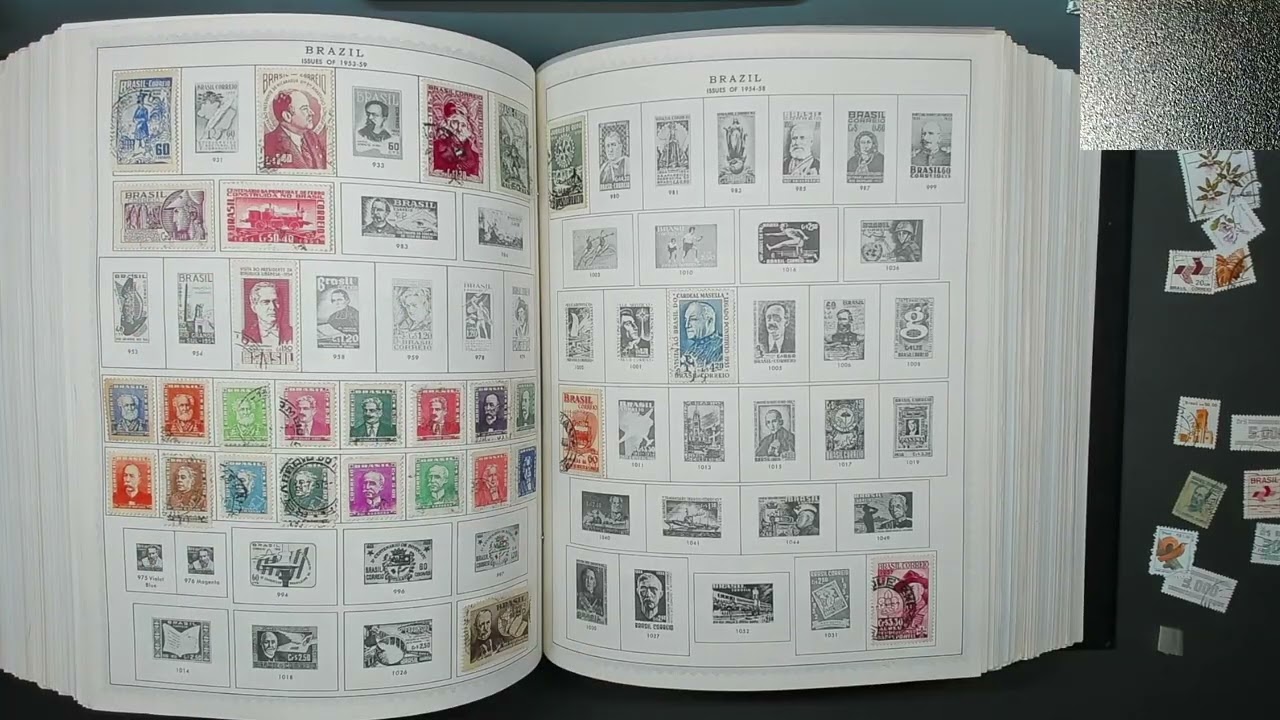 Stamp Collecting Relax and Watch - Brazil - Minkus Master Global - Part 1