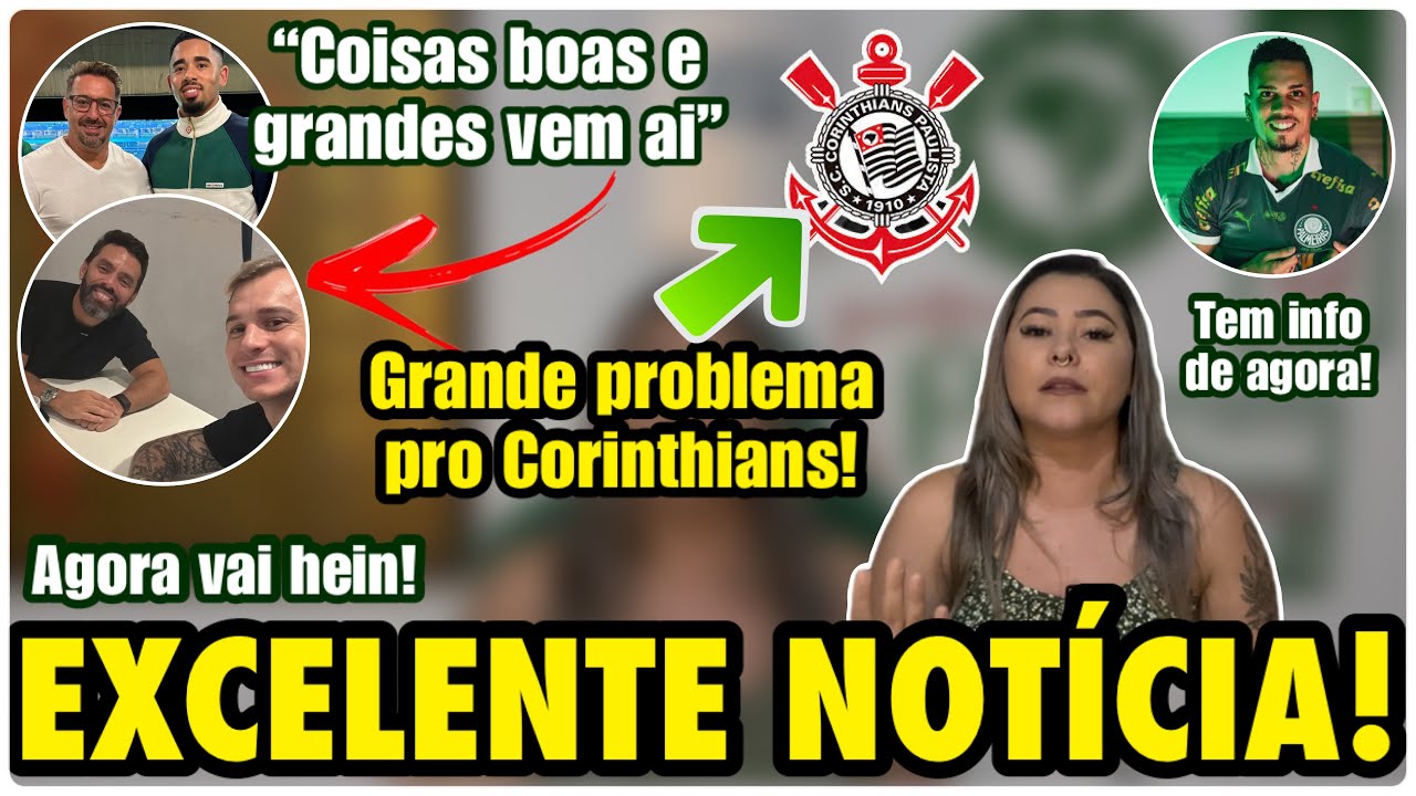 🚨 EMPRESÁRIO DE ROGER GUEDES NO ALLIANZ E POST DO JOGADOR! PROBLEMA NO CORINTHIANS E BOA NOTÍCIA! 😳