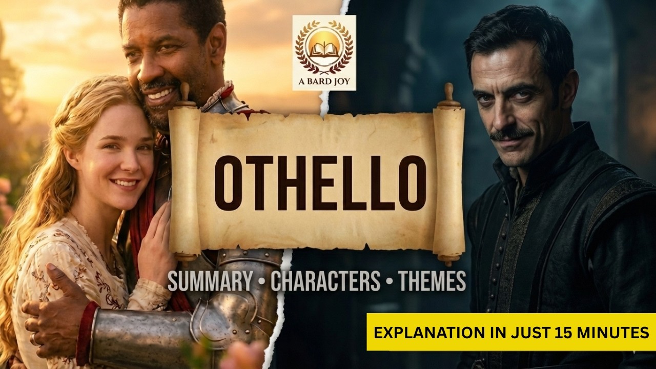 Othello Summary in 10 Minutes: The FULL Animated Story & Analysis | A Bard Joy