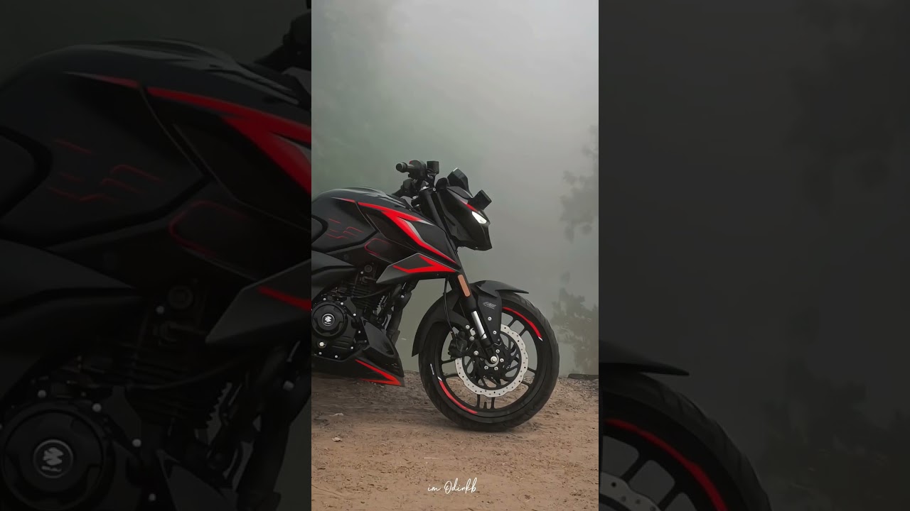 Bajaj Pulsar N250 | Black Beauty 🥰🖤 #n250 #rider #ns200 #pulsar