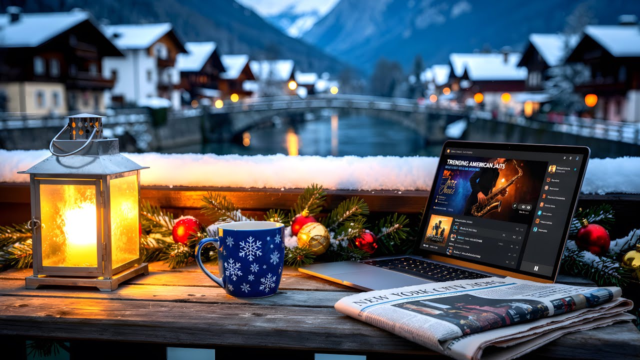 Cozy Coffee Shop Ambience with Smooth Jazz Music ☕ Relaxing Jazz Instrumental