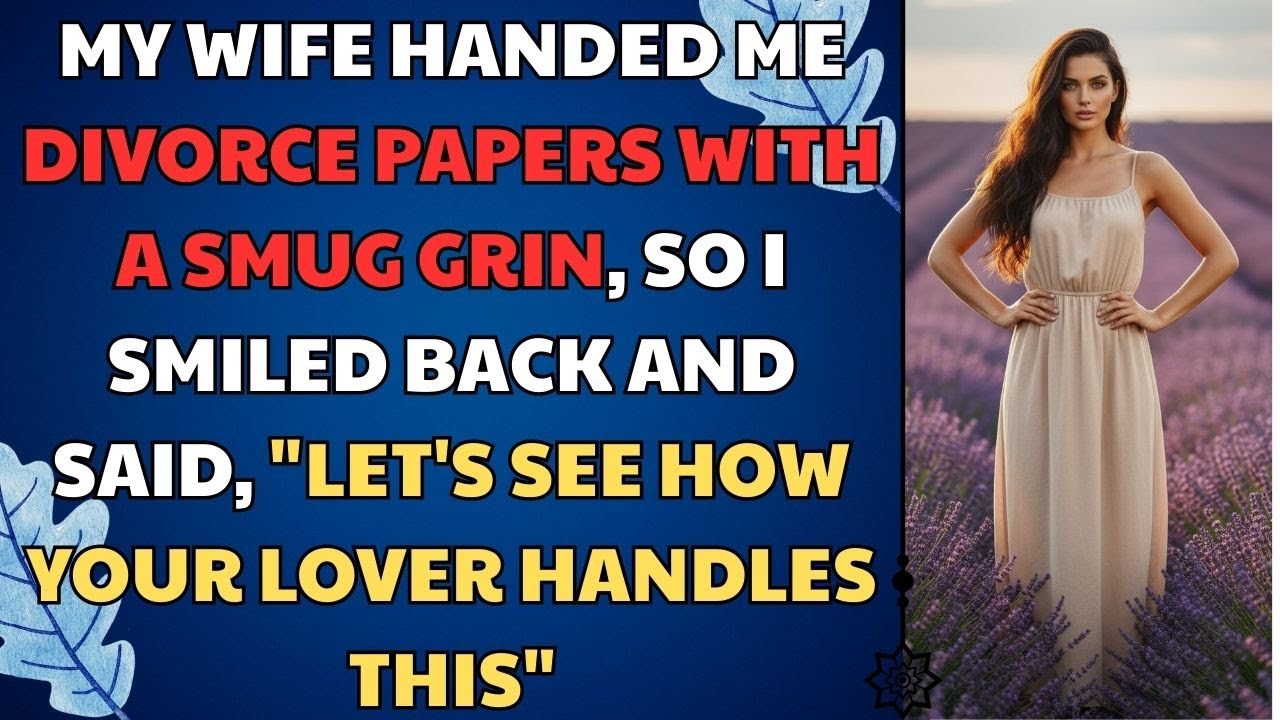 My Wife Handed Me Divorce Papers With A Smug Grin, So I Smiled Back And Said | Cheating Wife Reddit