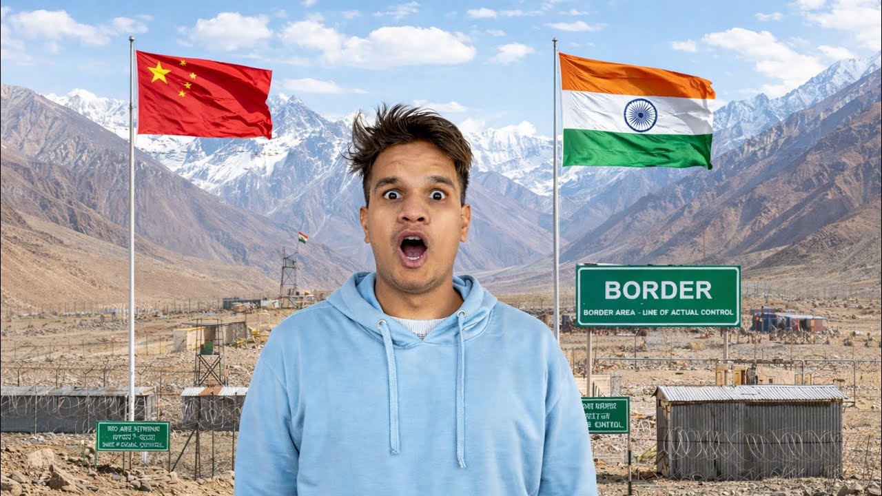 Standing Exactly Between India 🇮🇳 and China 🇨🇳 | Ep. 02 | The Wanderer Rohit