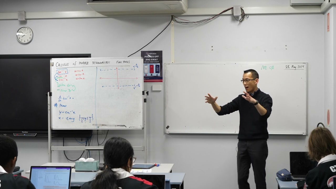 Differentiating Inverse Trigonometric Functions (1 of 6: Laying foundations)