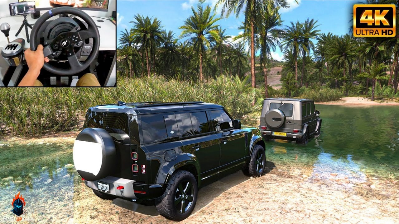 Land Rover Defender 2026 | Offroading | Forza Horizon 5 | Logitech g29 gameplay-4K