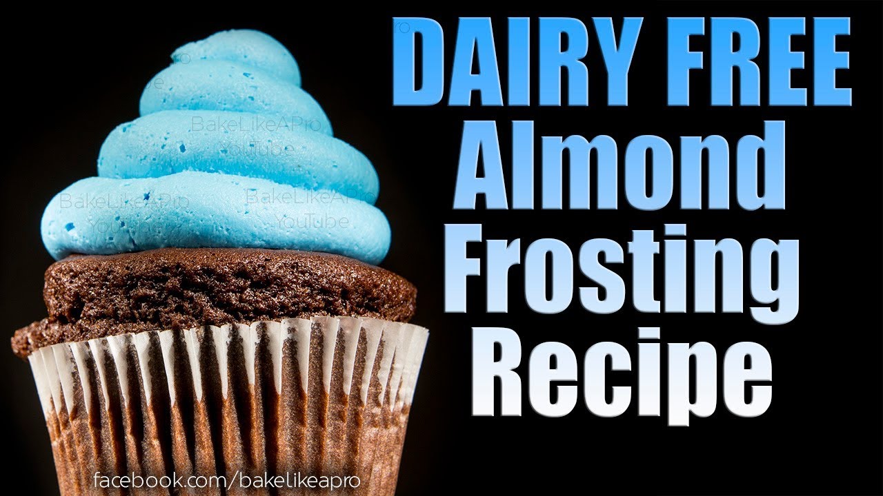 DAIRY FREE Almond Frosting Recipe