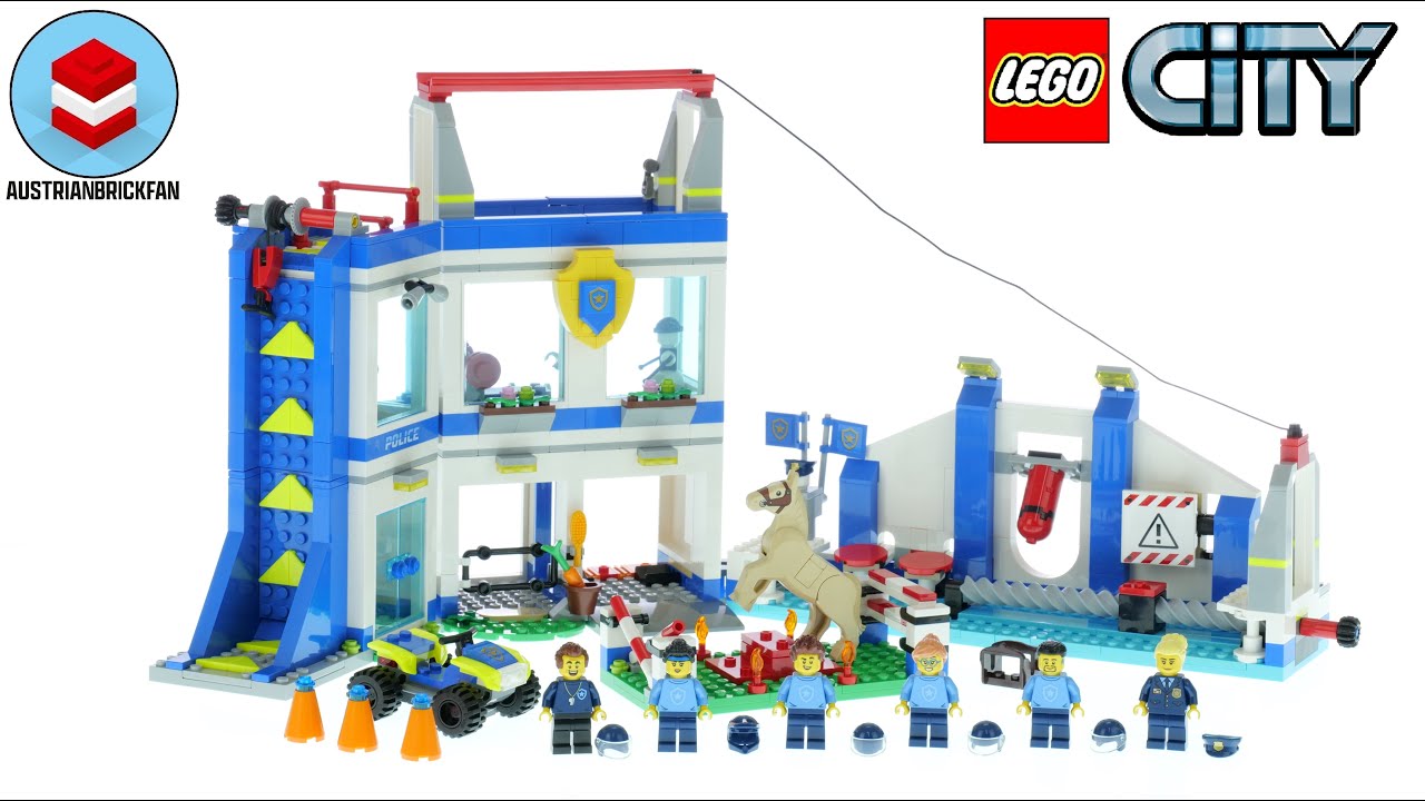 LEGO City 60372 Police Training Academy - LEGO Speed Build Review