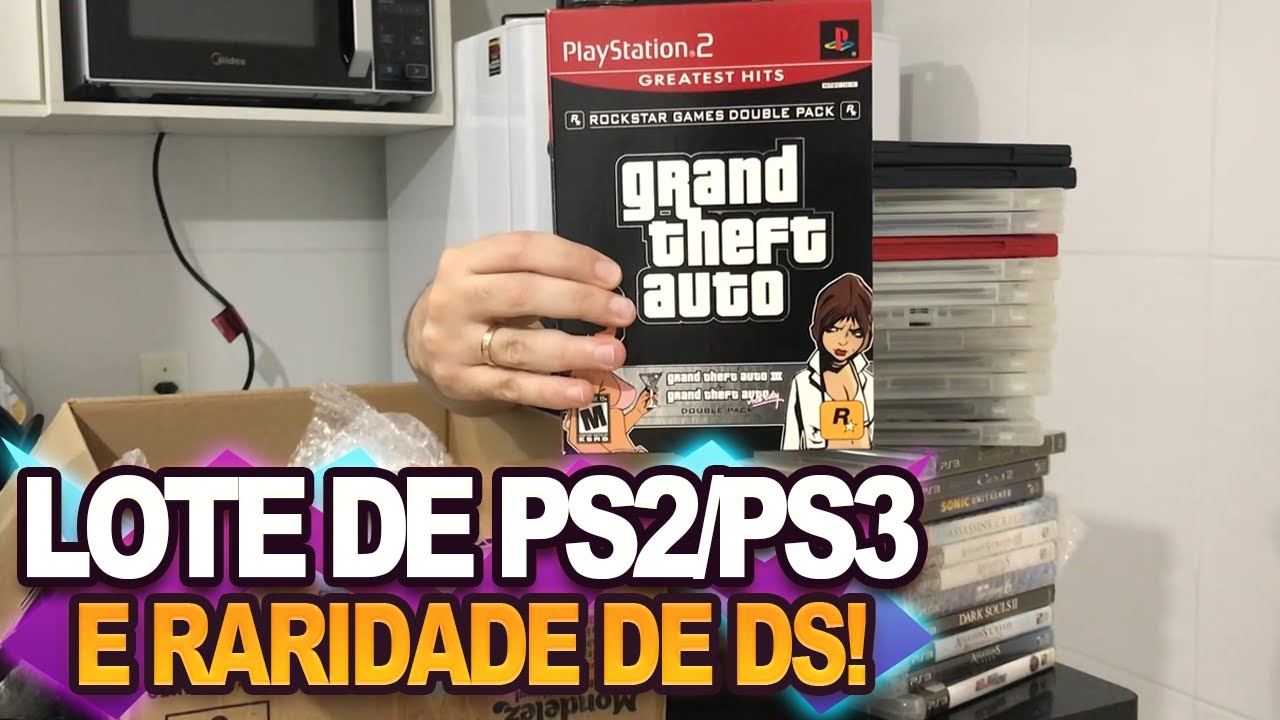 As Vendas estão FILÉ! | Lote com Excelentes Jogos de PS3 e PS2 + Raridade de DS!
