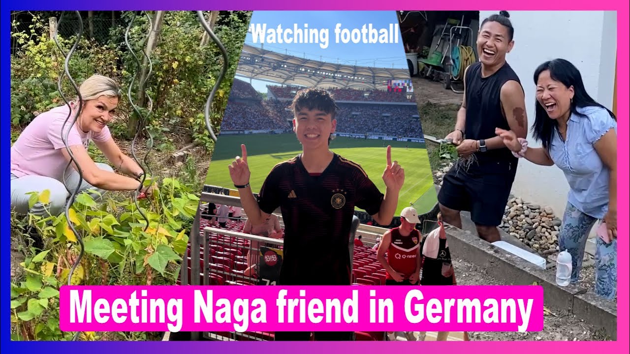 Meeting Naga friend in Germany VLOG270 | TheShimrays