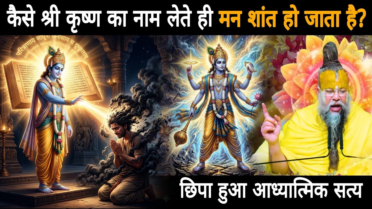 कैसे श्री कृष्ण मन को शांत करके नकारात्मक विचारों को दूर करते हैं? जानिए गीता का रहस्य
