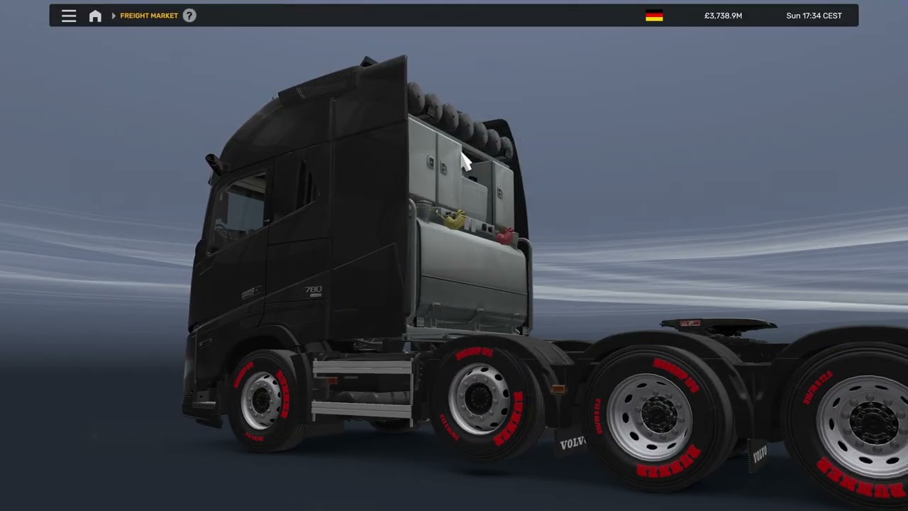 Euro Truck Simulator 2: Mannheim to Livepool - Part 1