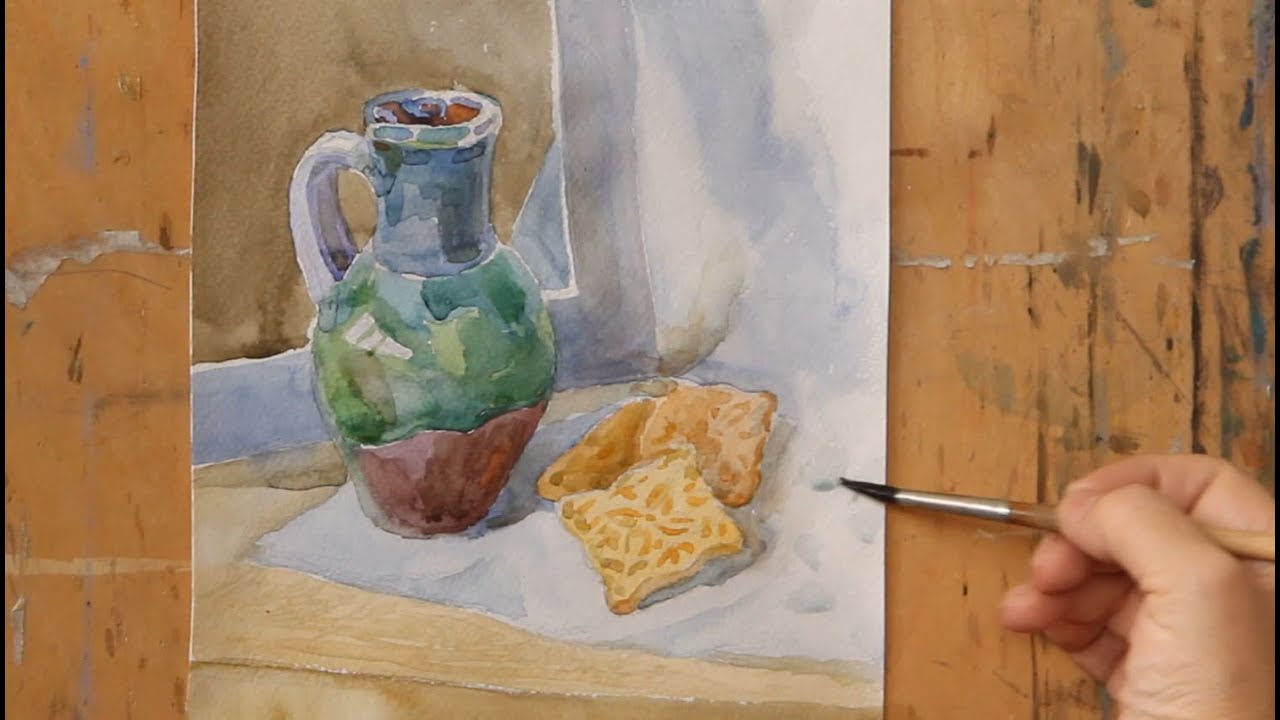 Уроки рисования. Акварель (16.10.2015)