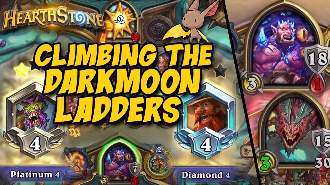 NEW CARDS, NEW DECKS, CLIMBING THE DARKMOON LADDER | Hearthstone | Firebat VODs