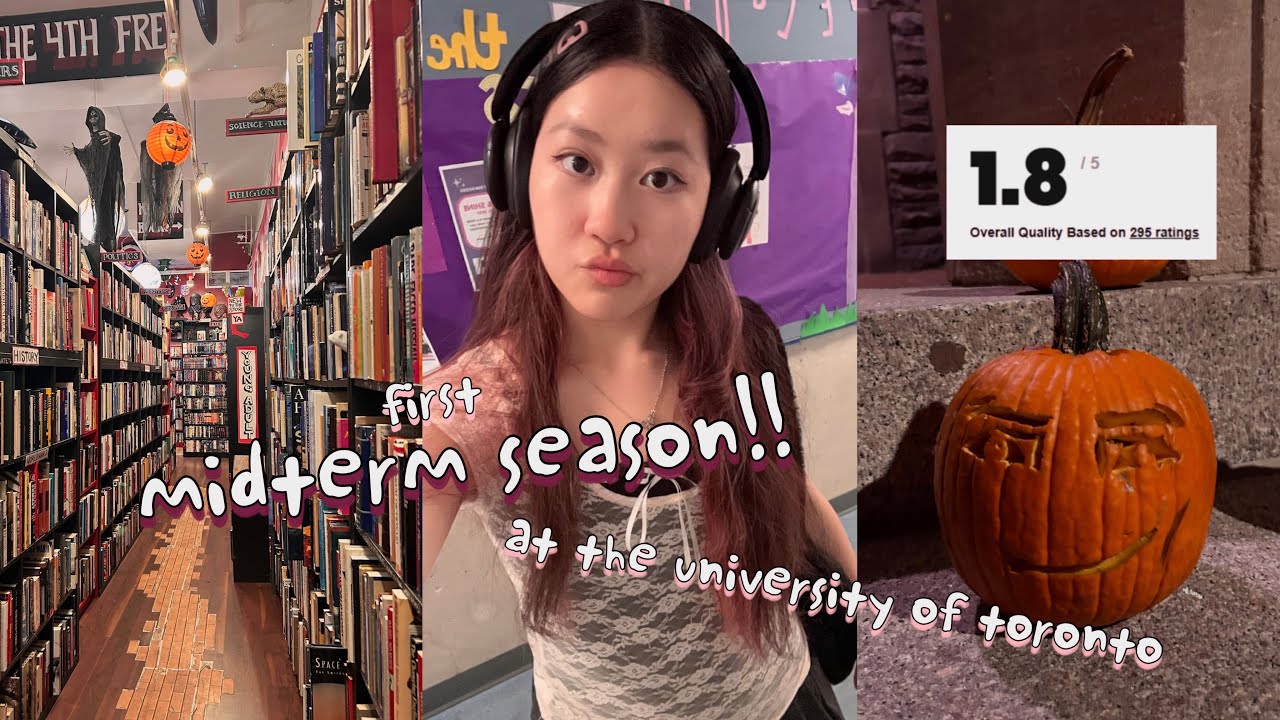 first midterm season at uoft ~ week in my life