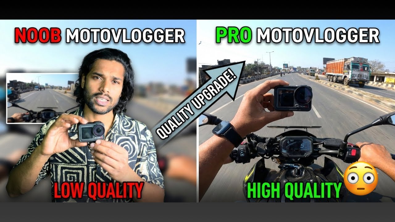 Noob To Pro MotoVlogger - Magical Nd Filters 