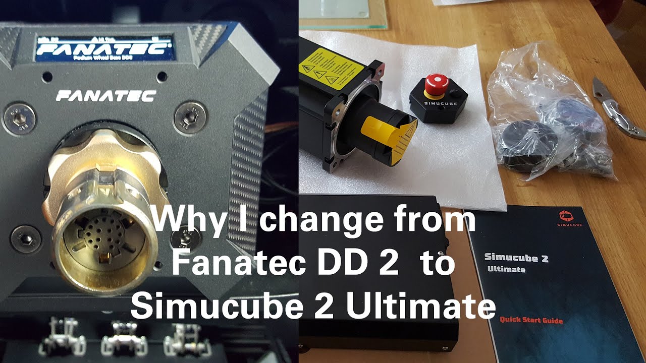 Fanatec DD 2 Settings and why I change to Simucube 2 Ultimate