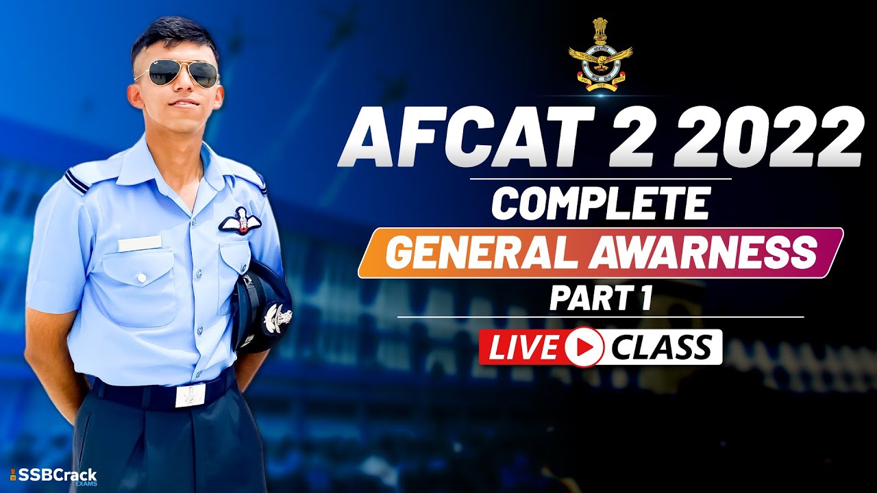 AFCAT 2 2022 Most Important Questions | Complete General Awareness | Part 1