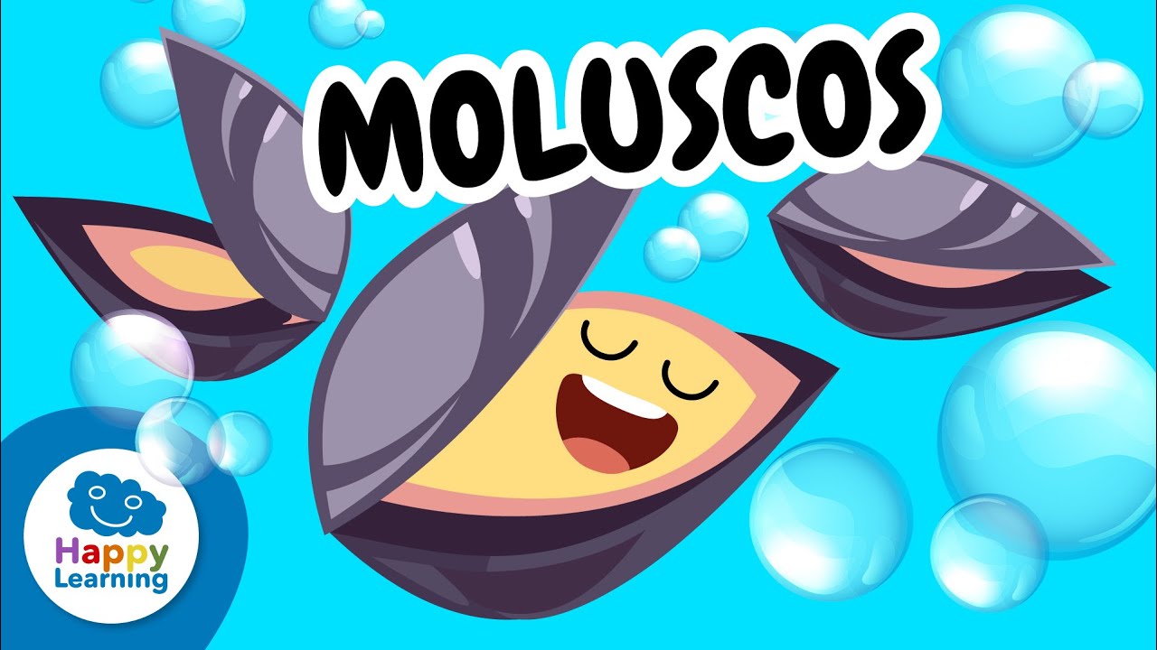 🐚🦑 ¡Conoce a LOS MOLUSCOS! | Vídeos Educativos para Niños de PRIMARIA | @HappyLearningES