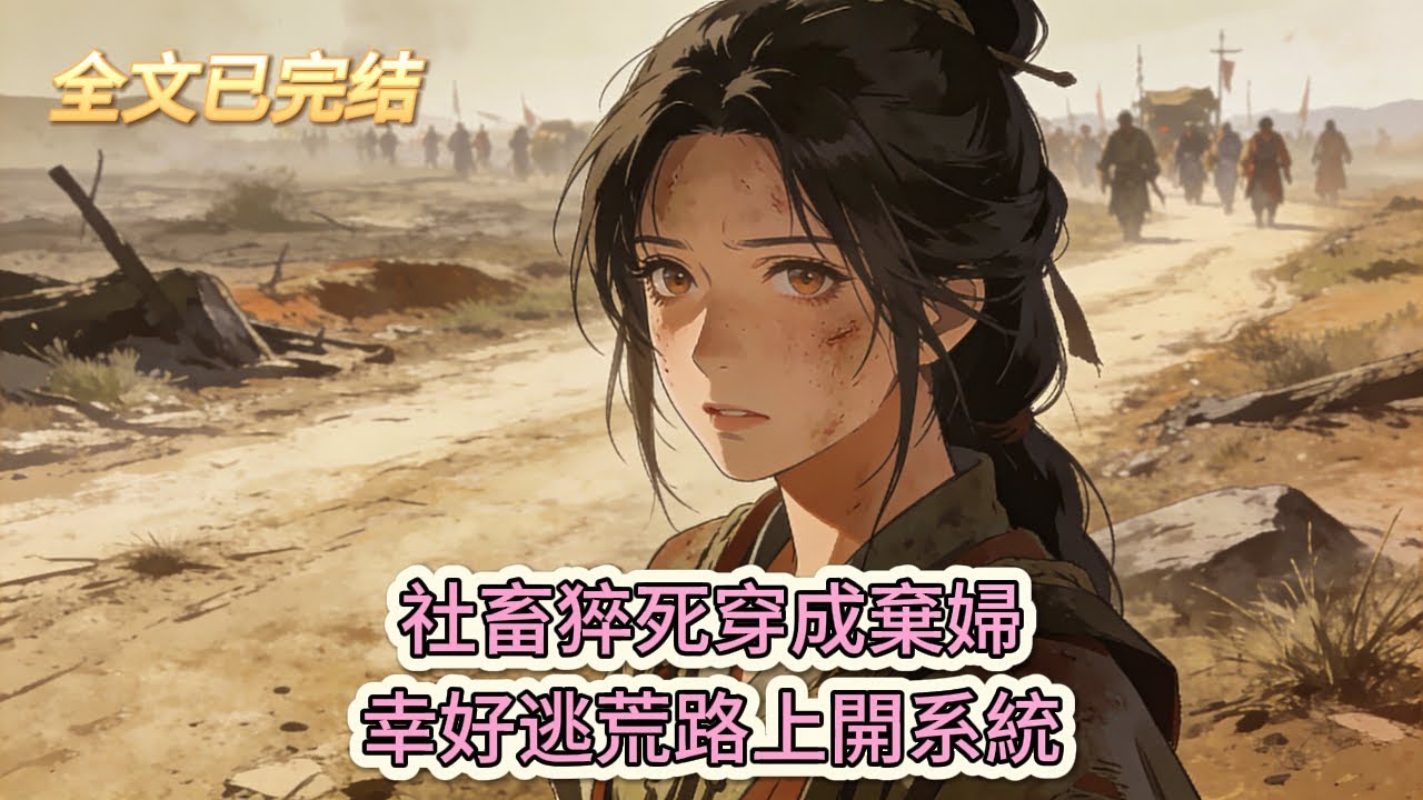 完结小说💕《穿越，帶着系統去逃荒》社畜猝死穿成棄婦，幸好逃荒路上開系統#推文 #小说 #悠悠书屋