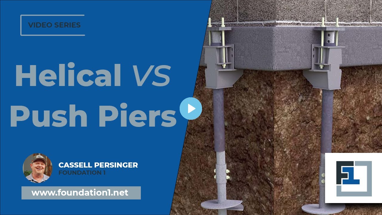 Helical Piers vs Push Piers | Foundation 1