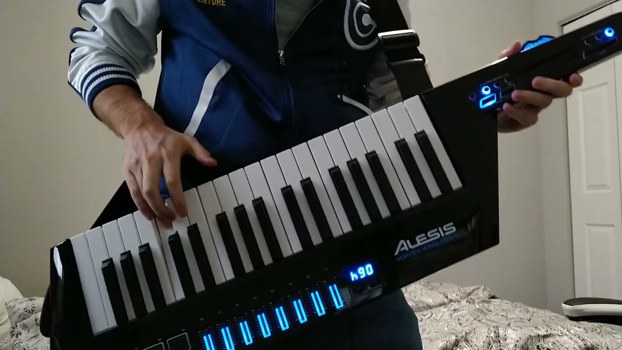 Ocean Drive Keytar Solo (Miami Nights 1984 Cover)