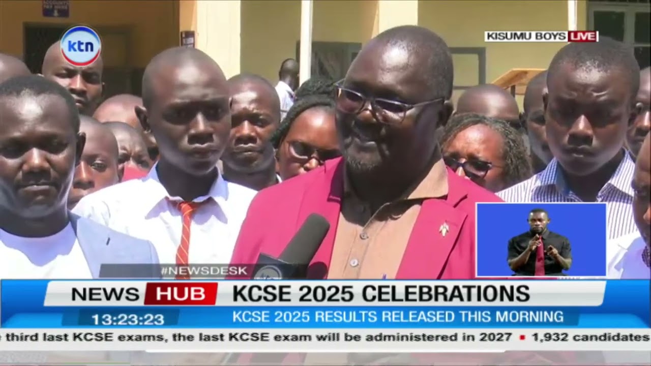 Kisumu Boys High principal praises hard work as school produces 10 A- grade students