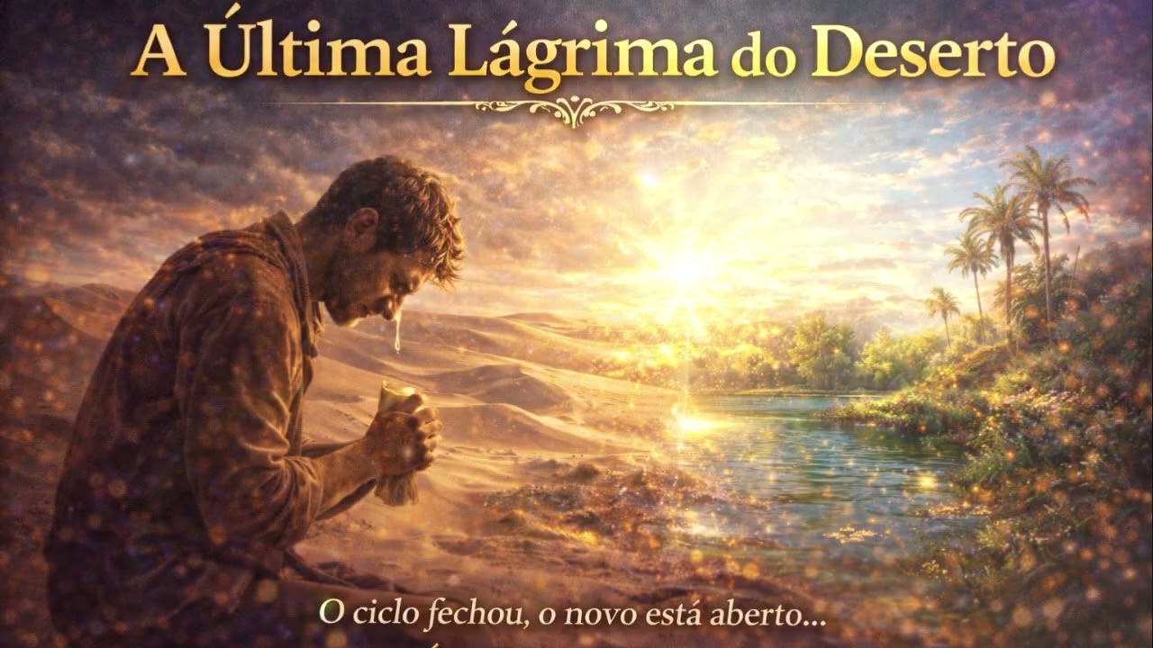 A ÚLTIMA LÁGRIMA DO DESERTO: O louvor para quem está saindo da prova e entrando na promessa 🕊️🏜️🌊