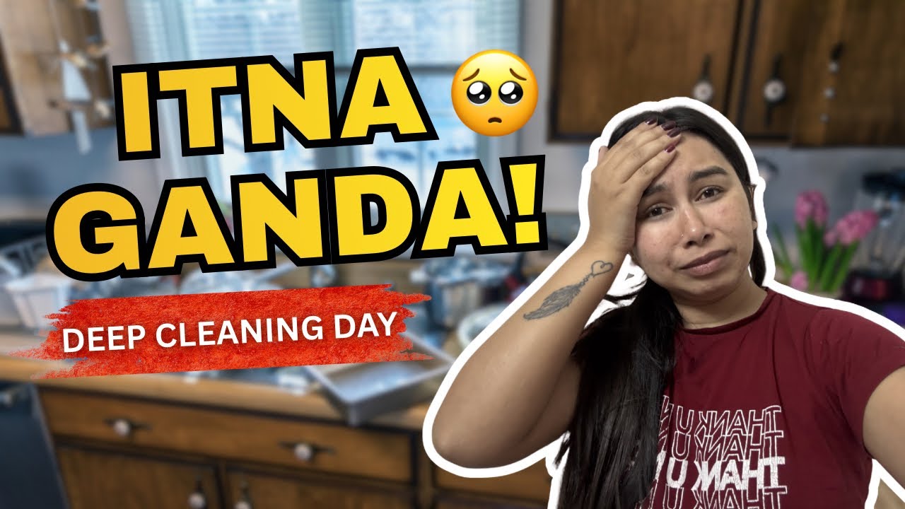 Deep Cleaning my kitchen 🧼 🧹✅ | Praveshika Rawat
