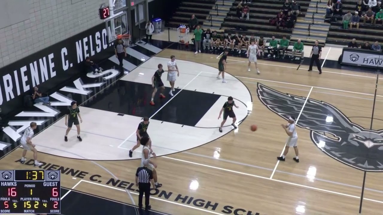 Jaydon Schregardus 30 Points in the FIRST HALF.