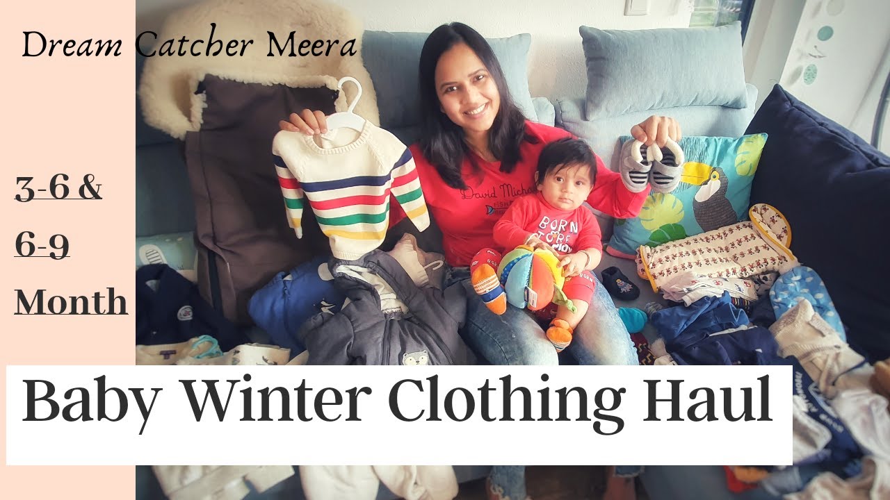 3-6/6-9 Month Baby Winter Clothing Haul || Newborn Winter Wardrobe || Baby Boy Winter Clothing Haul
