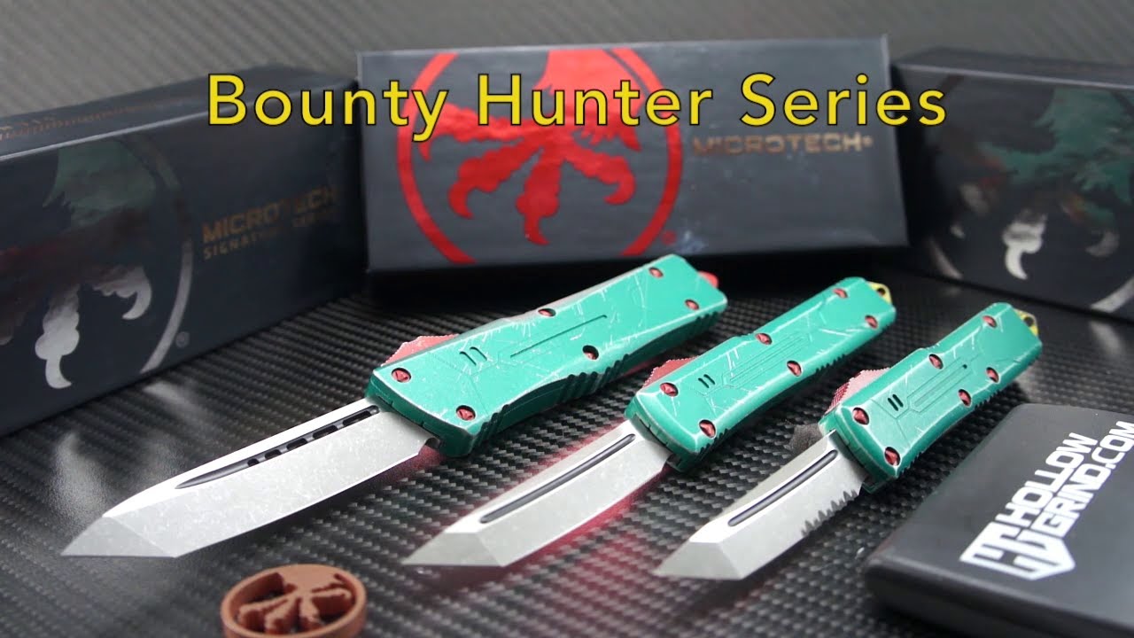 Microtech Knives: The Bounty Hunter Trio