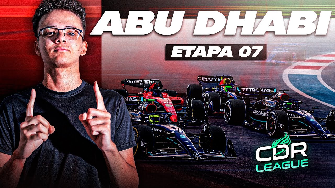 F1 23 - BATERIA OU POSIÇÃO DE PISTA? - CDR Equipes - Abu Dhabi #07