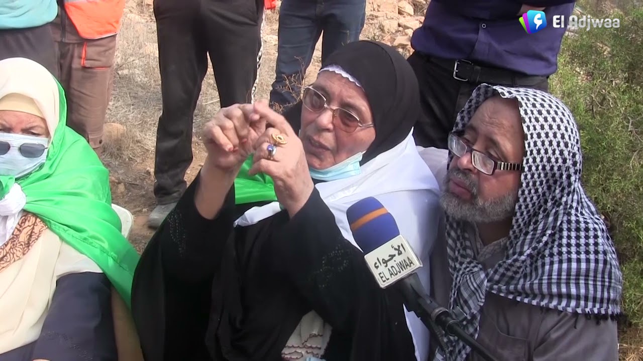 مستغانم _ استخراج رفات شهيدين لإعادة دفنها بمقبرة الشهداء